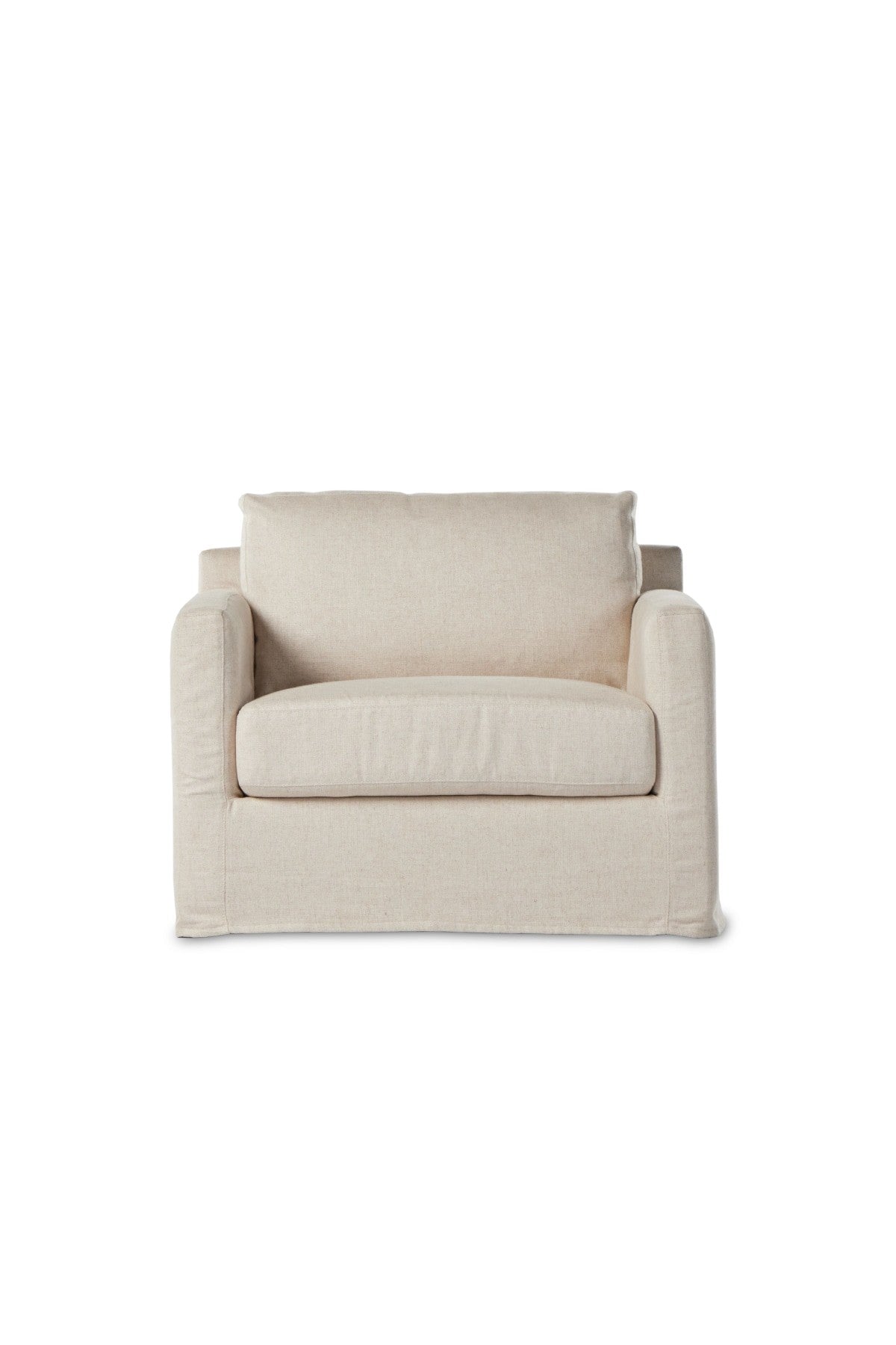 Wescott Slipcover Chair - Creme