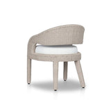 Hawkins Outdoor Dining Chair - White