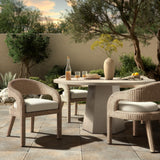 Hawkins Outdoor Dining Chair - White
