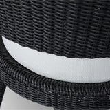 Hawkins Outdoor Dining Chair - Black