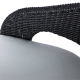 Hawkins Outdoor Dining Chair - Black