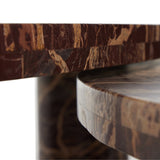Zion Nesting Coffee Table Set - Merlot Marble