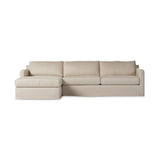 Hampton 2-Piece Slipcover Sectional
