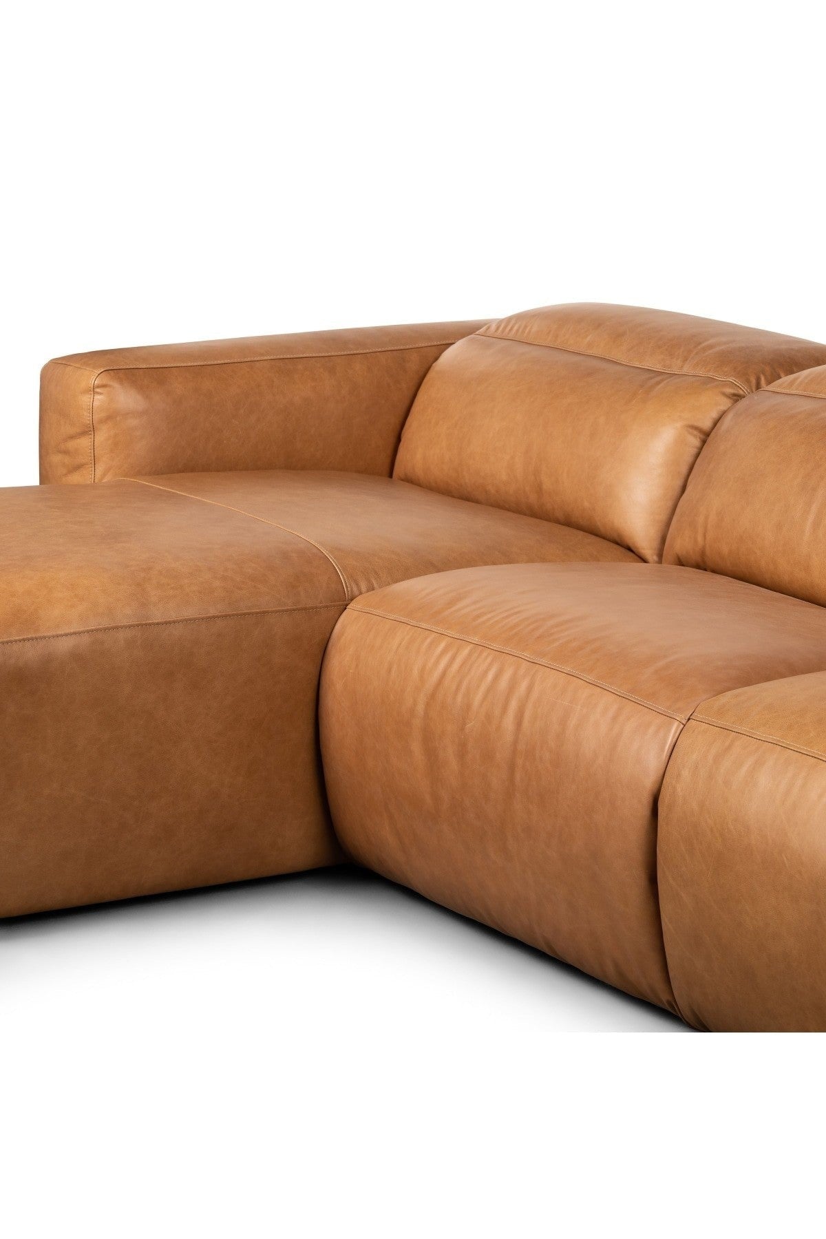 Paso 3-Piece Reclining Sectional - Butterscotch - 2 Styles