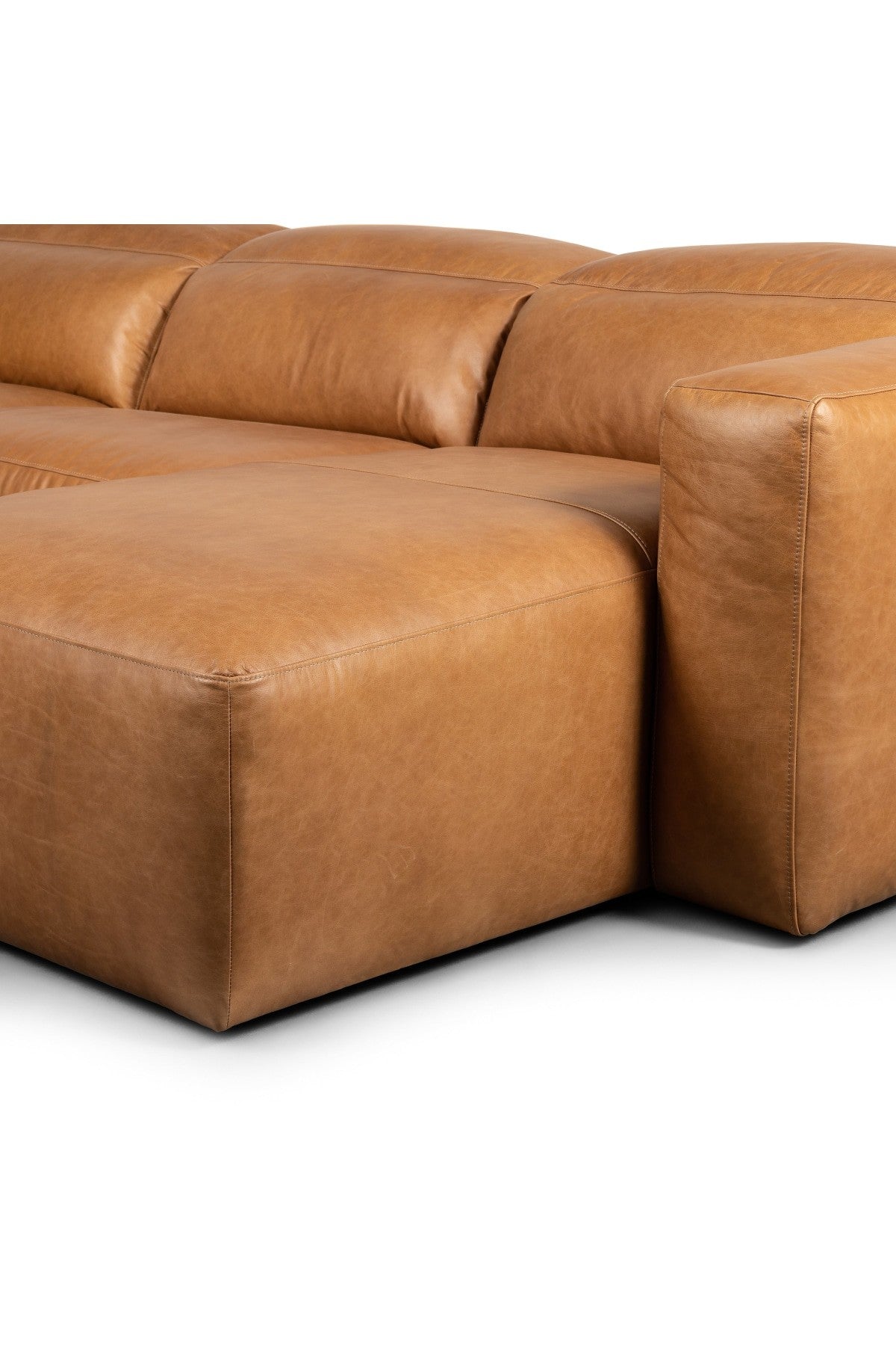 Paso 3-Piece Reclining Sectional - Butterscotch - 2 Styles