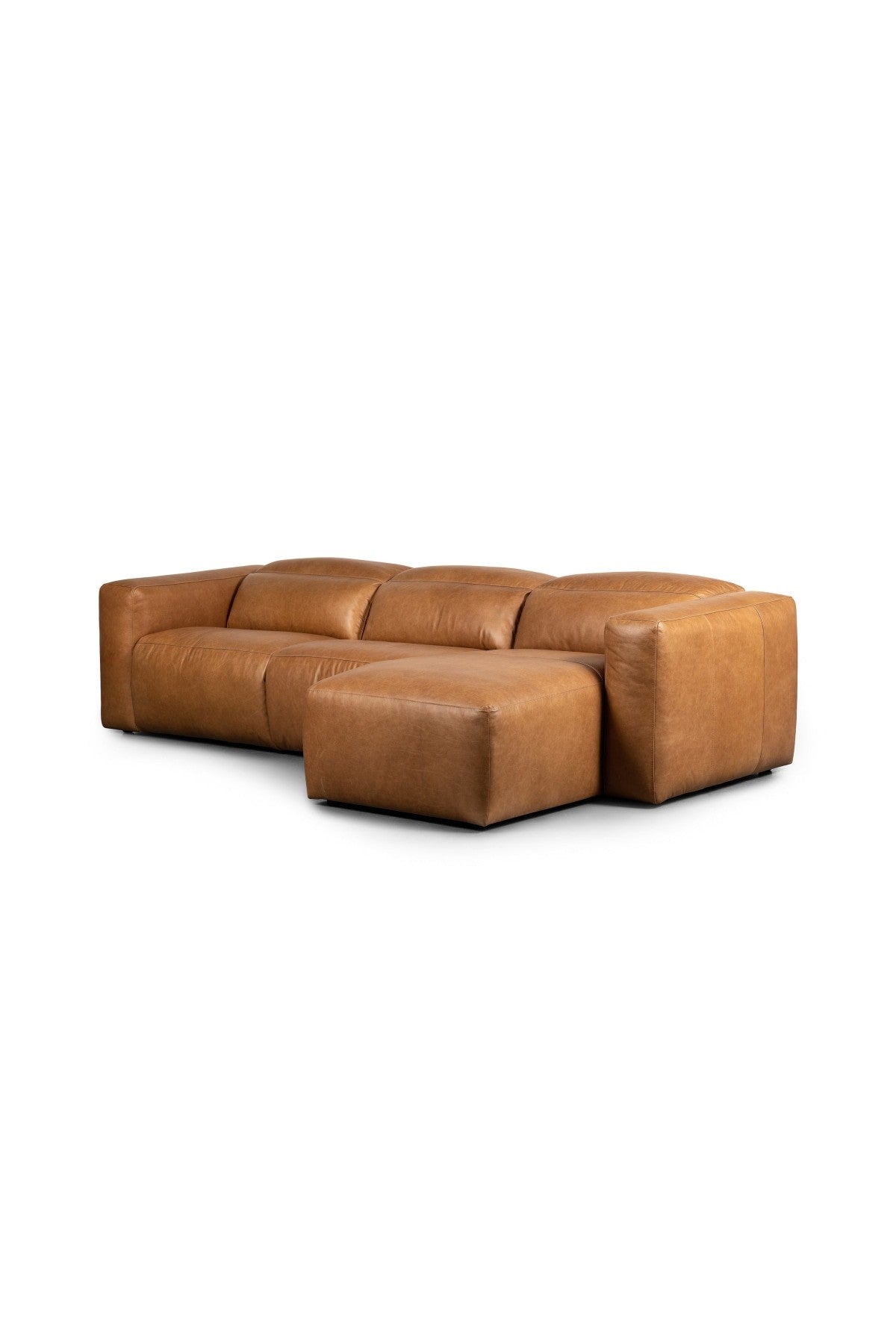 Paso 3-Piece Reclining Sectional - Butterscotch - 2 Styles