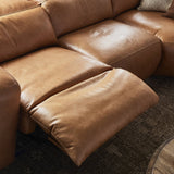 Radley Power Recliner 5-Piece Sectional - Butterscotch