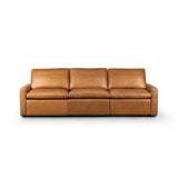 Tillery Power Recliner 3-Piece Sectional - Butterscotch