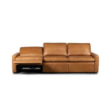 Tillery Power Recliner 3-Piece Sectional - Butterscotch