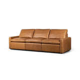 Tillery Power Recliner 3-Piece Sectional - Butterscotch