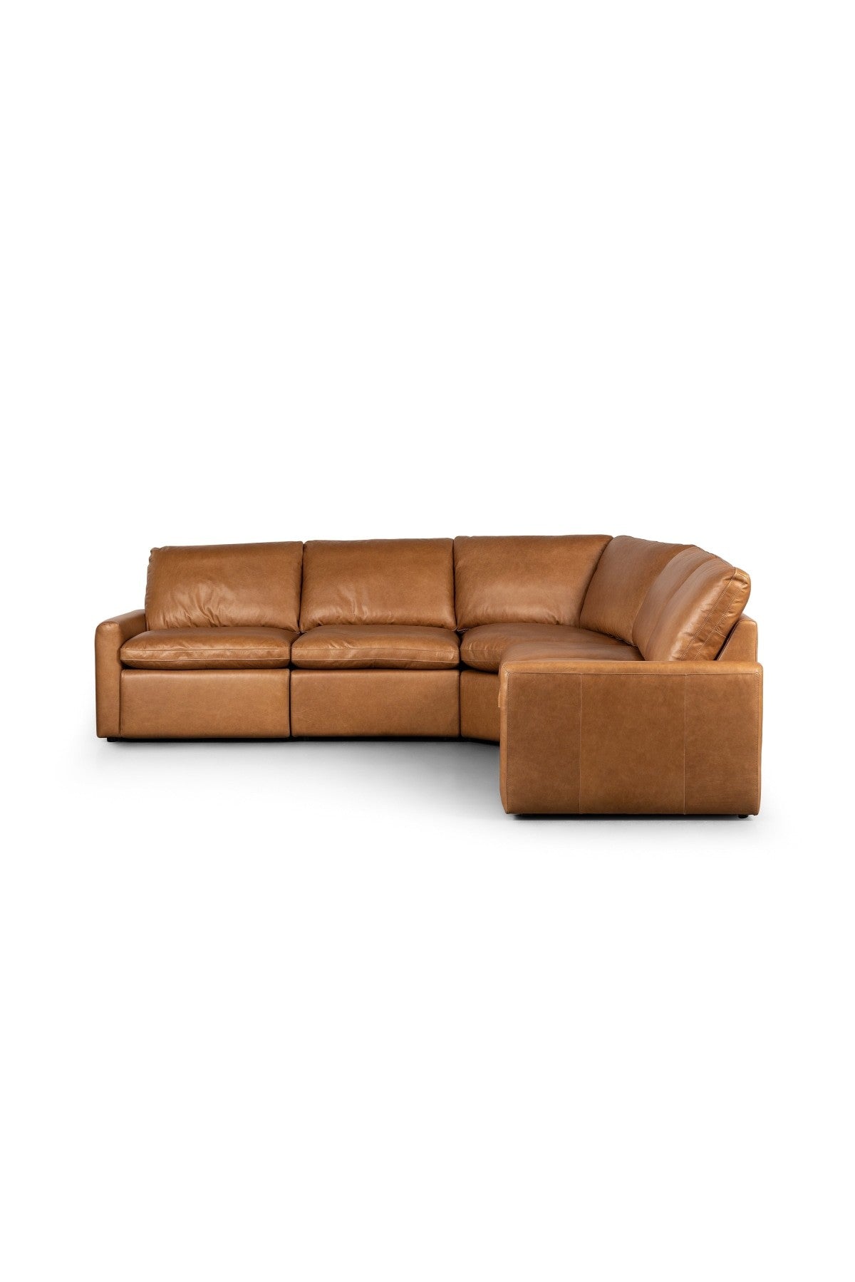 Bryson 5-Piece Reclining Sectional - Butterscotch