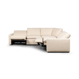 Tillery Power Recliner 5-Piece Sectional - Natural