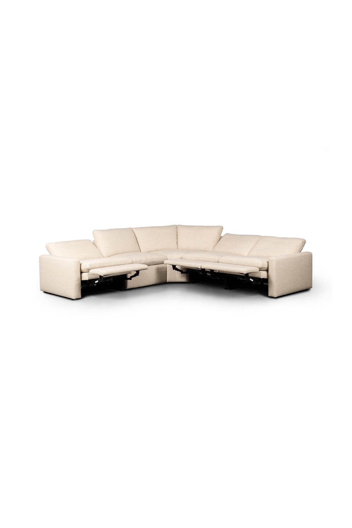 Bryson 5-Piece Reclining Sectional - Antigo Natural