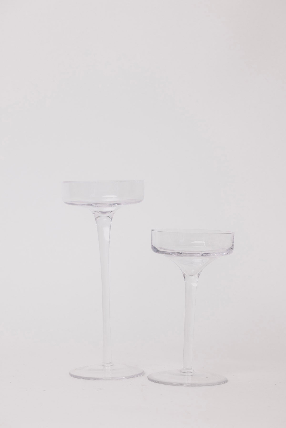 Lumi Glass Pillar Holder - 2 Sizes