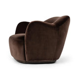 Julius Swivel Chair - Cocoa