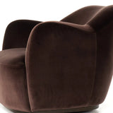 Julius Swivel Chair - Cocoa