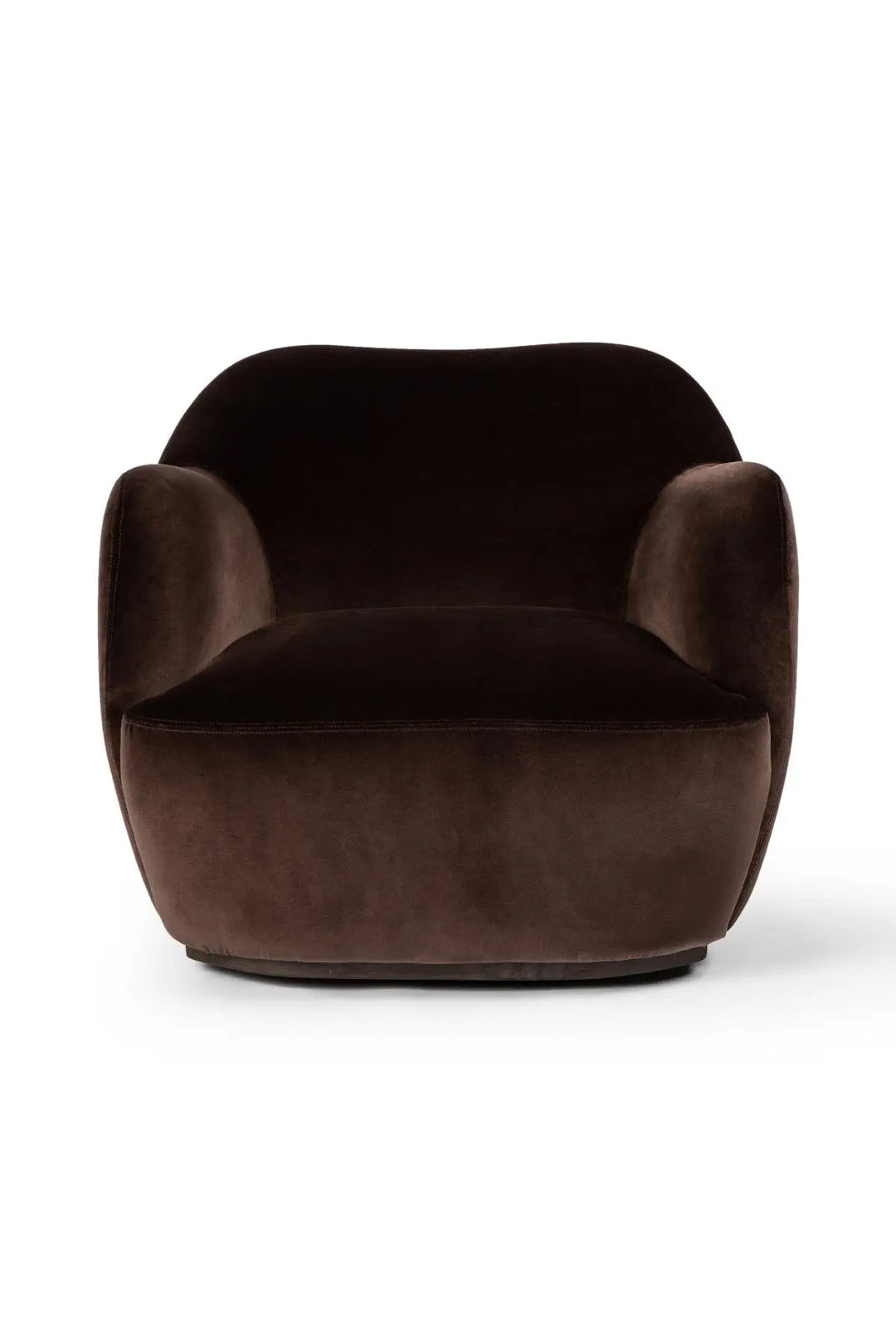 Julius Swivel Chair Cocoa | THELIFESTYLEDCO