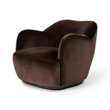 Julius Swivel Chair - Cocoa