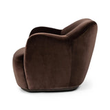 Julius Swivel Chair - Cocoa