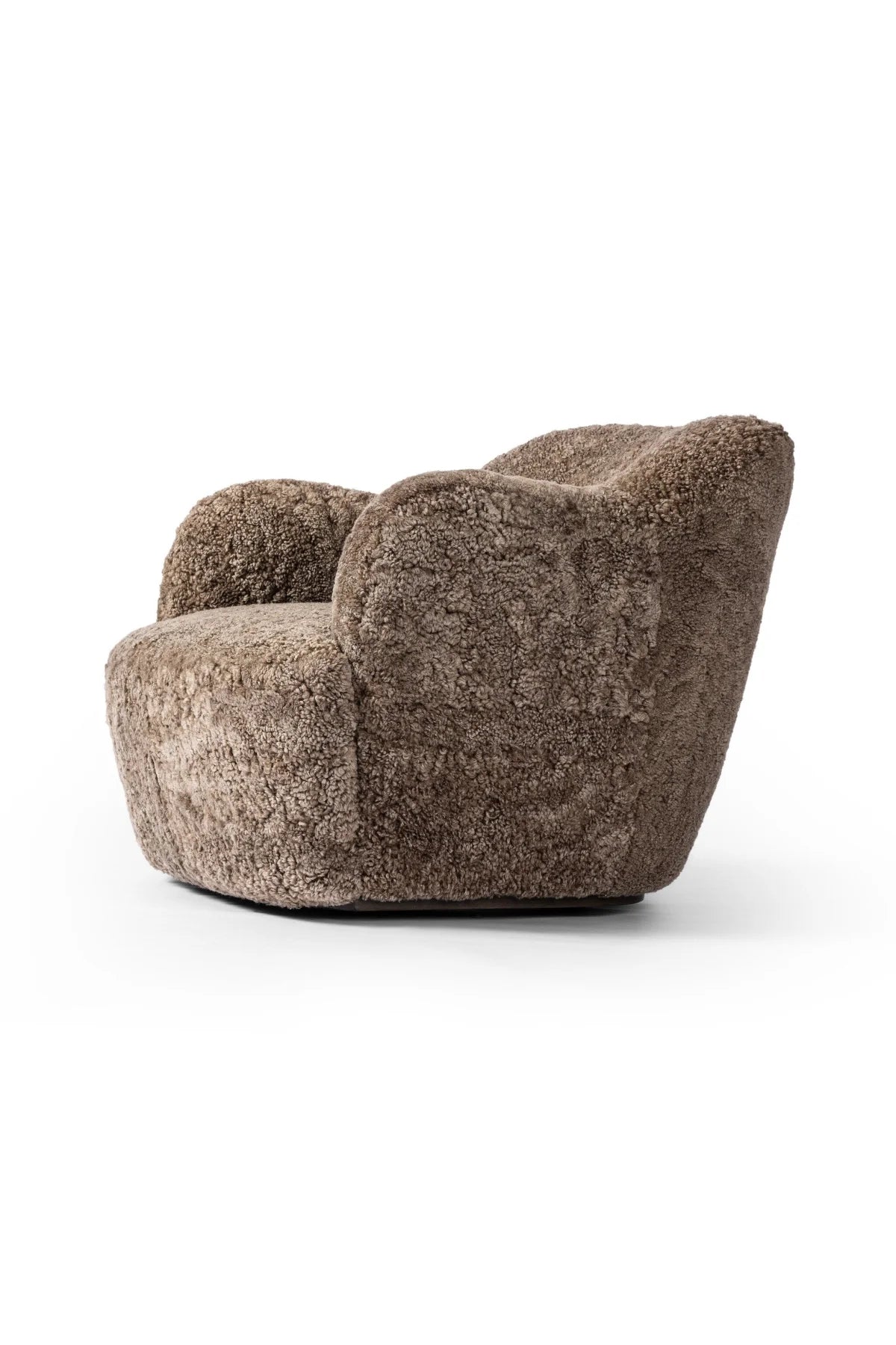 Julius Swivel Chair - Taupe