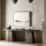 Atlas Console Table - Smoked Alder - 2 Sizes
