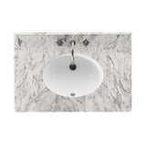 Toulouse Single Vanity - Oak