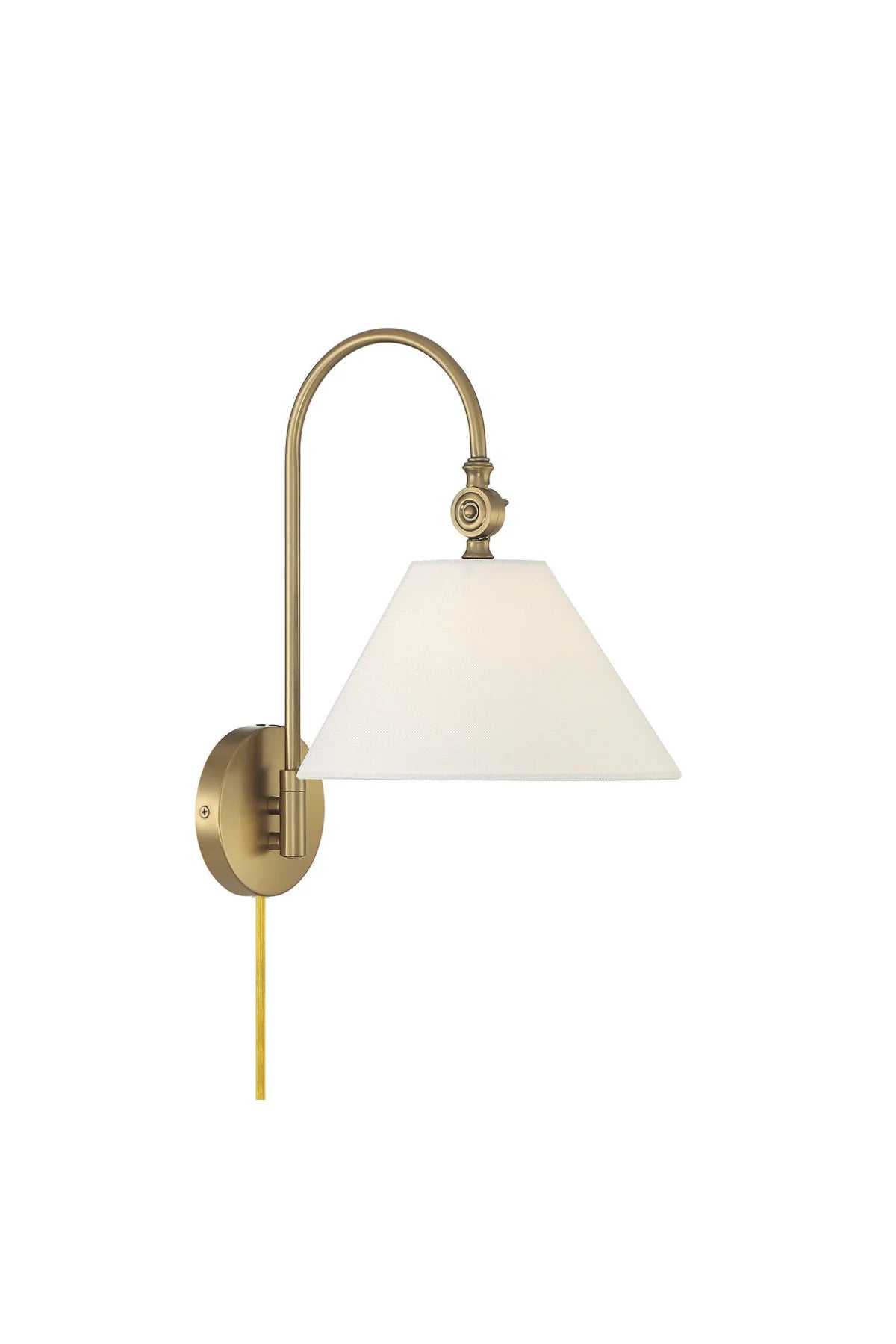 Viceroy Wall Sconce - Natural Brass