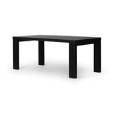 Millie Dining Table - Drifted Matte Black - 2 Sizes