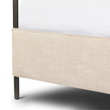 Leigh Canopy Bed - Ecru