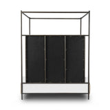 Leigh Canopy Bed - Ecru