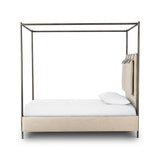 Leigh Canopy Bed - Ecru