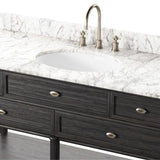 Toulouse Single Wide Vanity - Black