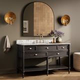 Toulouse Single Wide Vanity - Black