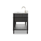 Toulouse Single Wide Vanity - Black