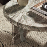 Dakota Nesting Coffee Table Set - Taupe Marble
