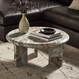 Dakota Nesting Coffee Table Set - Taupe Marble