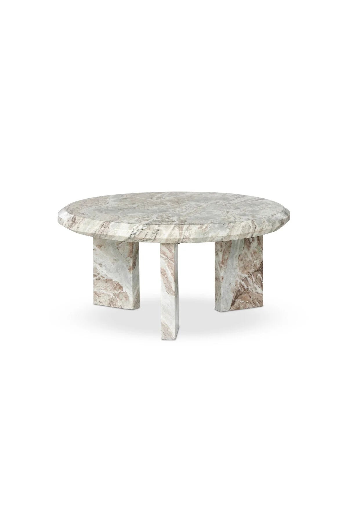 Dakota Nesting Coffee Table Set - Taupe Marble