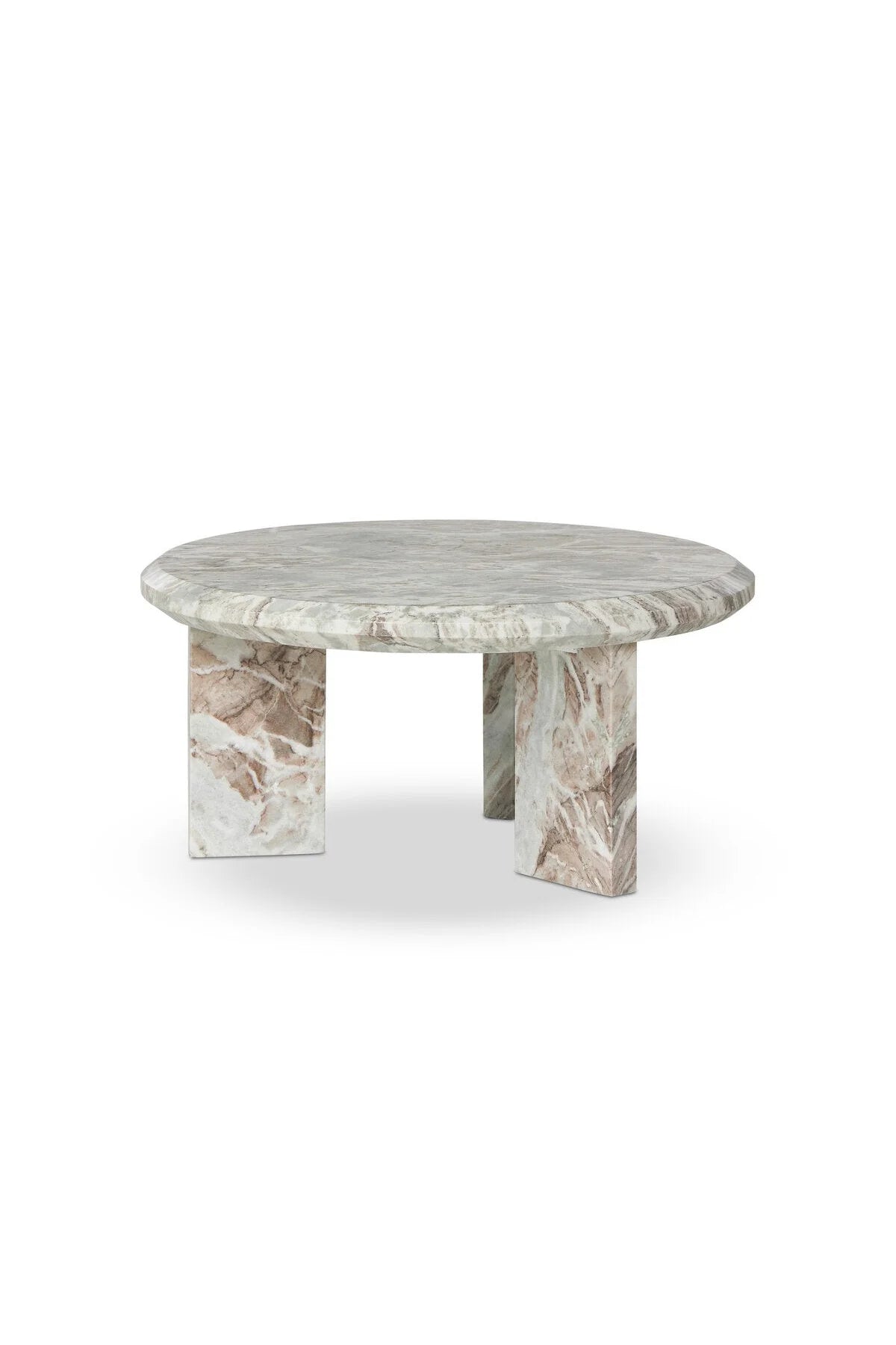 Dakota Nesting Coffee Table Set - Taupe Marble