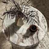 Dakota Nesting Coffee Table Set - Taupe Marble