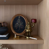 Santa Pillar Holder