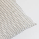 Carden Striped Lumbar Pillow - Natural - 36x16"