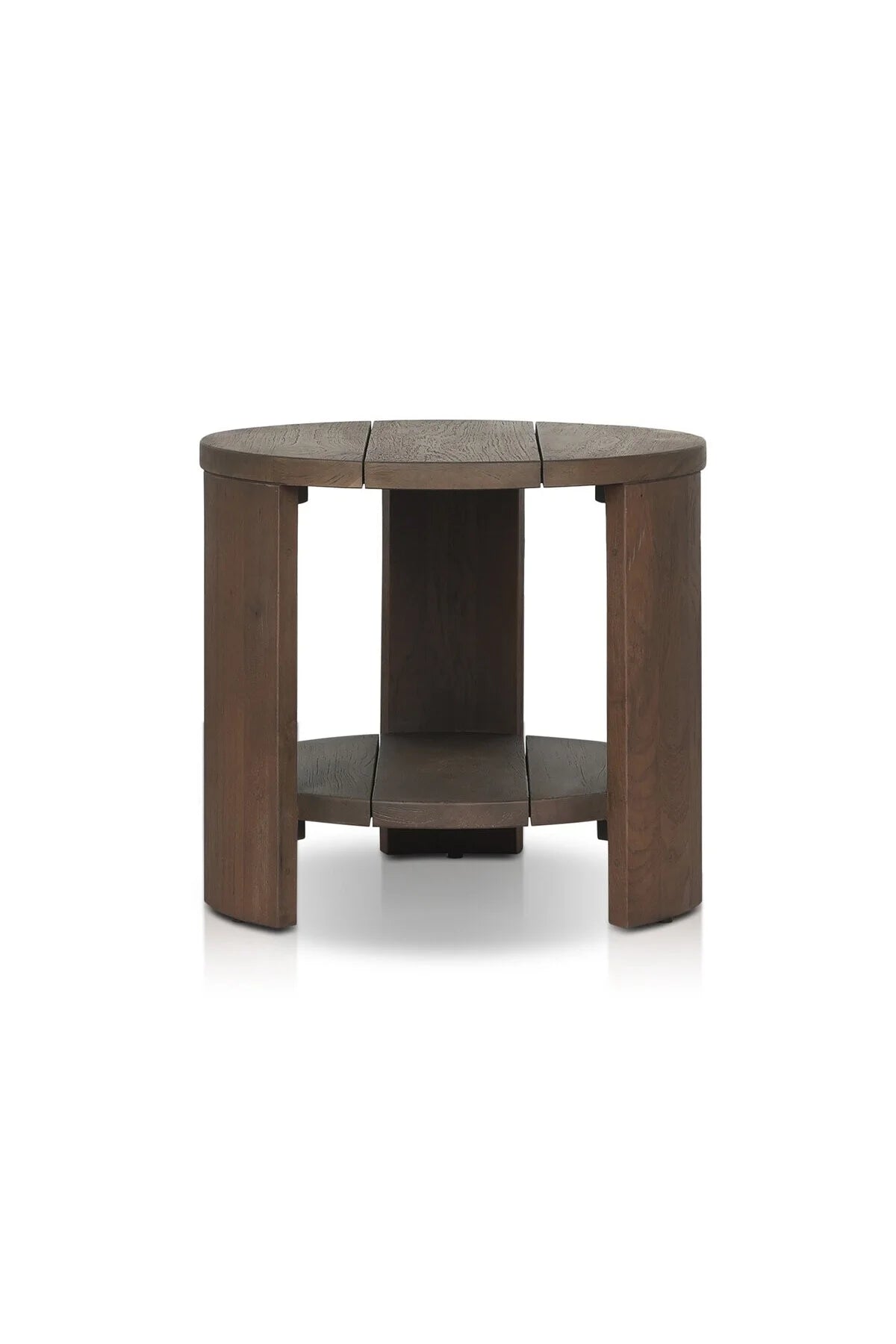 Chrys Outdoor Round End Table - Teak