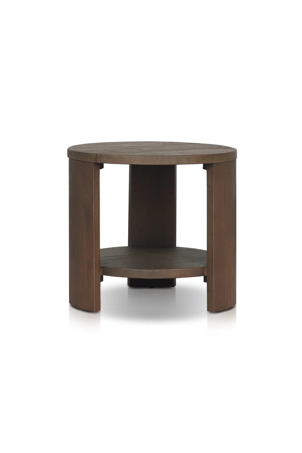 Chrys Outdoor Round End Table - Teak