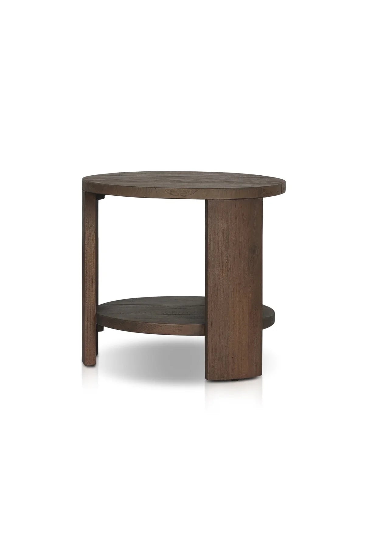 Chrys Outdoor Round End Table - Teak