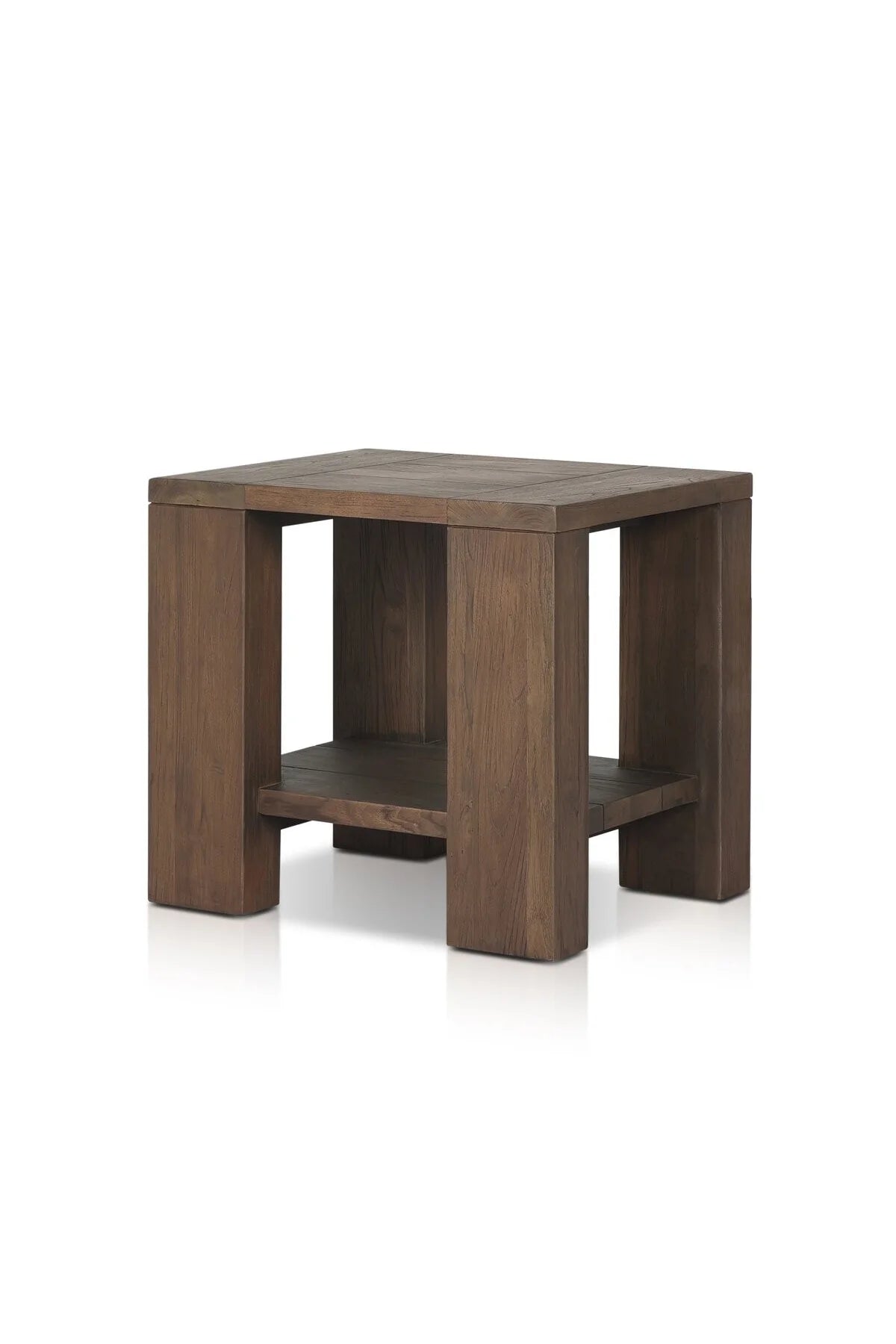 Chrys Outdoor Square End Table - Teak