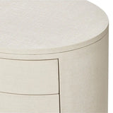 Amelia Oval Nightstand - 2 Colors