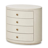Amelia Oval Nightstand - 2 Colors
