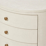 Amelia Oval Nightstand - 2 Colors