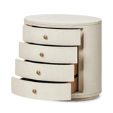 Amelia Oval Nightstand - 2 Colors