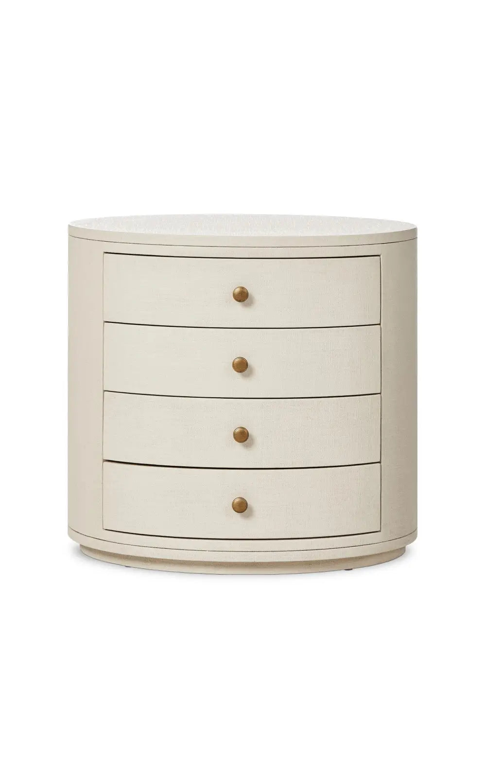 Amelia Oval Nightstand - 2 Colors